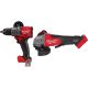 Milwaukee M18 FUEL 18-Volt Lithium-Ion Brushless Cordless 1/2 in. Hammer Drill/Driver and 4-1/2 in./5 in. Grinder w/Paddle Switch