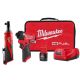 Milwaukee M12 FUEL 12-Volt Lithium-Ion Brushless Cordless 1/4 in. Hex Impact Driver Kit w/3/8 in. Ratchet