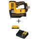 DEWALT ATOMIC 20V MAX Lithium Ion Cordless 23 Gauge Pin Nailer w/20V MAX Compact Lithium-Ion 3Ah Battery and 12V to 20V Charger