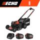 ECHO 56-Volt Cordless Battery Lawn Mower and Battery Combo Kit with (2) 5.0Ah Battery and (1) Charger (1-tool)