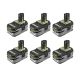RYOBI ONE+ 18V 3.0 Ah LITHIUM+ HP Batteries (6-Pack)