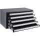 VEVOR Drill Bit Dispenser Cabinet 5-Drawers Drill Dispenser Organizer Cabinet for Sizes 33/64 in. to 63/64 in.