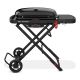 Weber Traveler Portable Propane Gas Grill in Stealth Edition