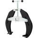 VEVOR Pipe Clamp Fixture 5 in. to 12 in. Capacity Clutch Clamp Set High Strength Steel with Quick Acting Screws for Alignment