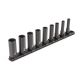 TEKTON 3/8 in. Drive Deep 12-Point Impact Socket Set, (9-Piece) (5/16-3/4 in.) - Rails