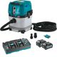 Makita 40V max XGT Brushless Cordless 4 Gallon HEPA Filter Dry Dust Extractor Kit, with AWS (4. 0Ah)