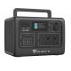 BLUETTI 700W Continuous/1400W Peak Output Power Station EB55 Gray Push Button Start LiFePO4 Battery Solar Generator for Outdoors