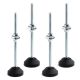 POWERTEC Toggle Clamp Foot, 6 in. L, (4-Pack)