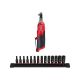 Milwaukee M12 FUEL 12V Lithium-Ion Brushless Cordless High Speed 1/4 in. Ratchet & 1/4 in. Drive Metric Impact Socket Set
