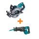 Makita 40V Max XGT Brushless Cordless Rear Handle 7-1/4 in. Circular Saw w/40V max XGT Brushless AVT Orbital Recipro Saw