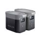 EcoFlow 1800W Output/2700W Peak Delta 2 Push-Button Start Power Station Battery Generator with DELTA 2 Extra Battery