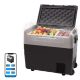 ProMounts 55 Liter/14.5 Gallon 86 Can Capacity Smart Portable Electric Car Fridge Camping Chest Cooler with Wheels