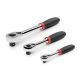 TEKTON 1/4 in., 3/8 in., 1/2 in. Drive Quick-Release Comfort Grip Ratchet Set (3-Piece)