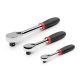 TEKTON 1/4 in., 3/8 in., 1/2 in. Drive Comfort Grip Ratchet Set (3-Piece)