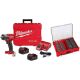 Milwaukee M18 FUEL 18V Lithium-Ion Brushless Cordless 1/2 in. Mid-Torque Impact Wrench FR Kit w/ Impact Socket Set (31-Piece)