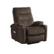 Unbranded Dark brown Electric Lift Recliner Sofa with 2-Side Pockets and Cup Holders Massage Chair