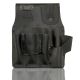 Graintex 6-Pocket Black Top Grain Leather Left Handed Drywall Pouch with Ambassador Series