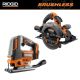 RIDGID 18V Brushless Cordless 2-Tool Combo Kit with 7-1/4 in. Circular Saw and Jig Saw (Tools Only)