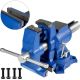 VEVOR Heavy-Duty Bench Vise 6 in. Pipe Vise Bench 30Kn Clamping Force for Clamping Fixing Equipment Home or Industrial Use