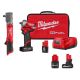 Milwaukee M12 FUEL 12V Lithium-Ion Brushless Cordless 1/2 in. Impact Wrench Kit & 1/2 in. Right Angle Impact Wrench