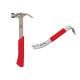 Milwaukee 16 oz. Smooth Face Finish Hammer with 12 in. Pry Bar