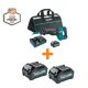Makita 40V max XGT Brushless Cordless AVT Orbital Recipro Saw Kit, 4.0Ah with XGT 4.0Ah Battery and XGT 4.0Ah Battery