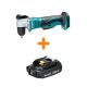 Makita 18V LXT Lithium-Ion 3/8 in. Cordless Angle Drill (Tool-Only) with 18V LXT Lithium-Ion Compact Battery Pack 2.0Ah