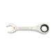 GEARWRENCH 15 mm 90-Tooth 12 Point Stubby Ratcheting Combination Wrench