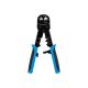 JONARD TOOLS RJ45 and RJ11/12 Modular Pass-Through Crimper with Tail Crimping Slots