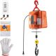 VEVOR 1100 lbs. Electric Hoist Winch Portable Electric Chain Hoist 25 ft. Lifting Height with Wireless Remote Control