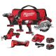 Milwaukee M18 18V Lithium-Ion Cordless Combo Kit (6-Tool) with Two 3.0 Ah Batteries, 1 Charger, 1 Tool Bag