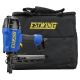 Estwing Pneumatic 9-Gauge 2 in. Fencing Stapler with Adjustable Metal Belt Hook, 1/4 in. NPT Industrial Swivel Fitting and Bag