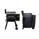 Traeger Pro 575 Wi-Fi Pellet Grill and Smoker in Black with Cover