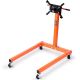VEVOR Rotating Engine Stand 1300 lbs. Load Cast Iron Motor Hoist Dolly with 360¬∞ Adjustable Head 4-Caster 4 Arms for Auto