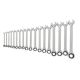 GEARWRENCH 72-Tooth 12 Point Ratcheting Combination Metric Wrench Set (18-Piece)