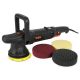 WEN 8.3 Amp Corded Dual Action Polisher, 5 in. Professional Grade with Paddle Switch 15 mm Throw and LED Display