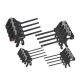 Husky 4-1/2 in. and 6 in. Trigger Clamps Set (16-Piece)