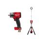 Milwaukee M18 FUEL Gen-2 18-Volt Lithium-Ion Brushless Cordless Mid Torque 1/2 in. Impact Wrench with Friction Ring & Tower Light