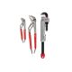 Milwaukee CHEATER Aluminum Pipe Wrench and 6 in. and 10 in. Straight Jaw Pliers Set