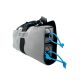 Channellock 10.5 in. PRO 2-Pouch Tool Roll System Grey Fused with Black