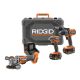 RIDGID 18V Brushless 2-Tool Combo Kit with 6.0 Ah & 4.0 Ah MAX Output Batteries, Charger, Hard Case, & 4-1/2 in. Angle Grinder