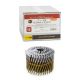 PRO-FIT 3 in. x 0.120 15-Degree Hot Dipped Galvanized Ring Shank Wire Coil Framing Nails (2500 -Per Box)