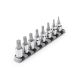 TEKTON 3/8 in. Triple Square Bit Socket Set with Rail (8-Piece) (M4-M12)