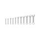 TEKTON 1/4-3/4 in. Stubby Combination Wrench Set (11-Piece)