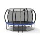TIRAMISUBEST T-Adventurer 14 ft. Trampoline for Kids with Safety Enclosure Net, Basketball Hoop and Ladder, Easy Assembly