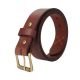 1791 EVERYDAY CARRY 1.5 in. 46 Chestnut Full Grain Leather Heavy-Duty Work Belt with Roller Buckle for Everyday Carry