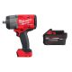 Milwaukee M18 FUEL 18V Lithium-Ion Brushless Cordless 1/2 in. Impact Wrench with Friction Ring w/ FORGE 6.0 Ah Battery