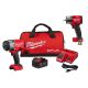 Milwaukee M18 FUEL 18V Lithium-Ion Brushless Cordless 1/2 in. and 3/8 in. Impact Wrench with Friction Ring Kit (2-Tool)