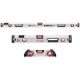 Kapro Optivision 10 in ., 24 in., 48 in. Aluminum Non-Magnetic Box Beam Levels 3-Levels