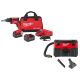 Milwaukee M18 FUEL 18V Lithium-Ion Brushless Cordless Drywall Screw Gun Kit W/Cordless 2 Gal. Wet/Dry Vac